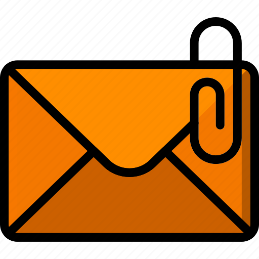 Attache, envelope, letter, mail, message icon - Download on Iconfinder