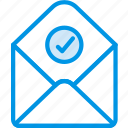 envelope, letter, mail, message, success