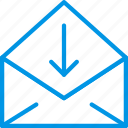 envelope, letter, mail, message, receive