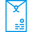 document, envelope, letter, mail, message 