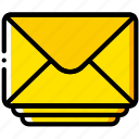 envelope, envelopes, letter, mail, message, stacked