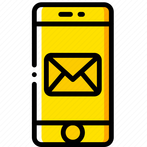Envelope, letter, mail, message, phone icon - Download on Iconfinder