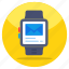 smartwatch mail, email, correspondence, letter, mail communication 