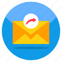 send letter, email, correspondence, forward mail, envelope