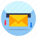incoming mail, email, correspondence, letter, envelope