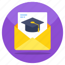academic letter, email, correspondence, academic mail, envelope