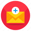 add mail, new mail, create mail, email, letter