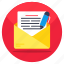 writing mail, email, correspondence, letter, envelope 