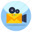 video mail, video letter, video correspondence, media mail, media letter 