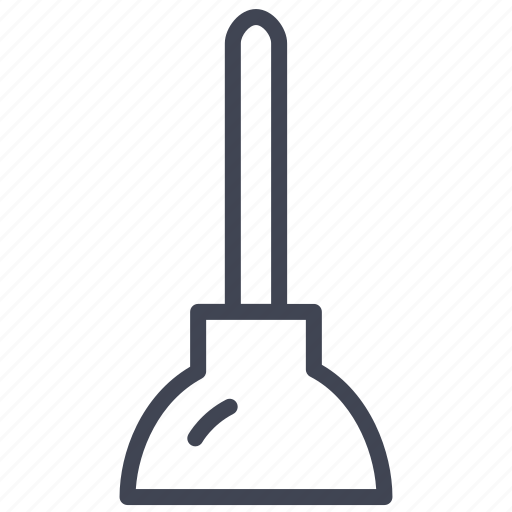 Plunger, equipment, maintenance, repair, tool icon - Download on Iconfinder