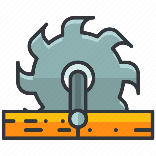 Construction, cutter, electric, equipment, maintenance, saw, tool icon - Download on Iconfinder
