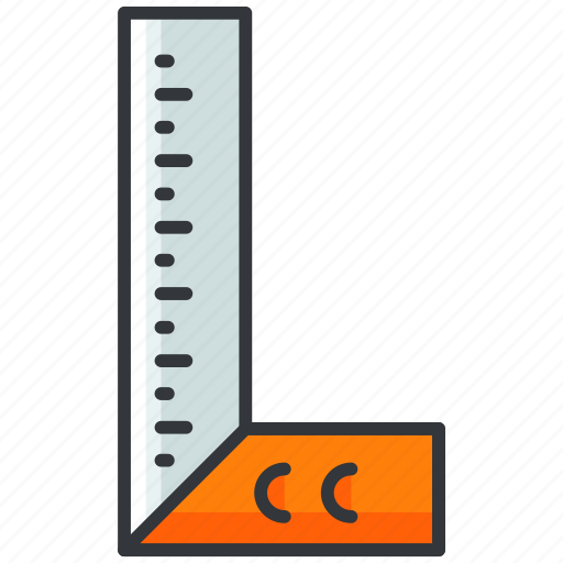 Construction, maintenance, measure, ruler, tool icon - Download on Iconfinder