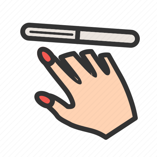 Beauty, cropped, health, nail, pedicurist, people, salon icon - Download on Iconfinder