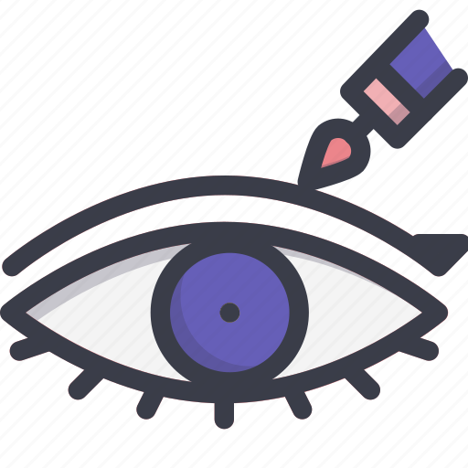 Cosmetics, eye, liner, makeup icon - Download on Iconfinder