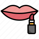 lipstick, makeup, mouth, lips, beauty