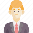 business man, male, occupation, job, avatar, profession, office worker