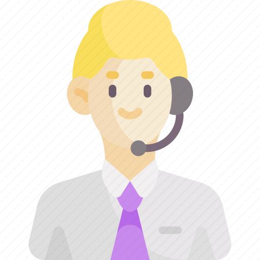 Male, occupation, job, avatar, profession, customer support, telemarketer icon - Download on Iconfinder