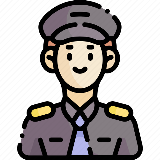 Male, occupation, job, avatar, profession, police officer, cop icon - Download on Iconfinder