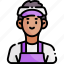 male, occupation, job, avatar, profession, shopkeeper, store manager 