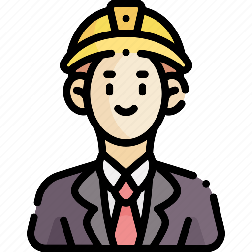 Male, occupation, job, avatar, profession, architect, engineer icon - Download on Iconfinder