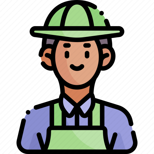 Male, occupation, job, avatar, profession, gardener, farmer icon - Download on Iconfinder