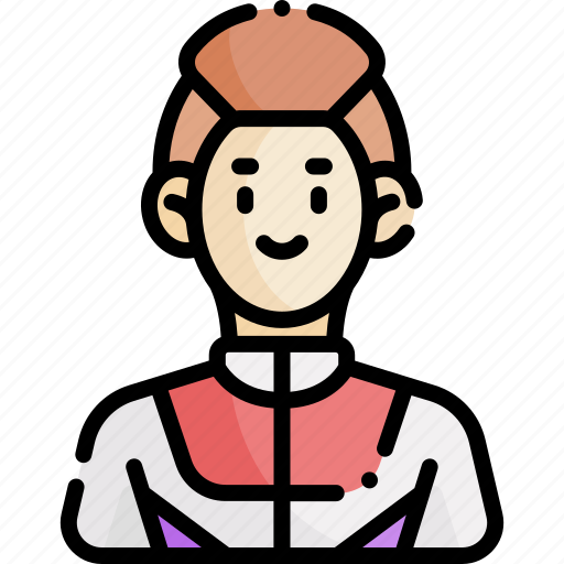 Male, occupation, job, avatar, profession, racer, rider icon - Download on Iconfinder
