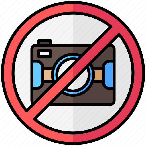 No, camera, signaling, forbidden icon - Download on Iconfinder