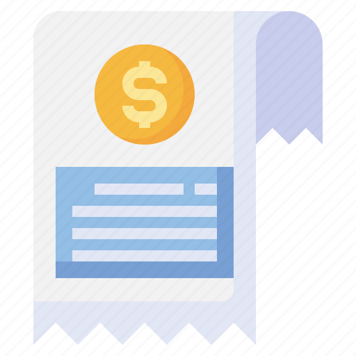 Bill, business, finance, commerce, shopping icon - Download on Iconfinder