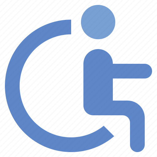 Disability, handicap, wheelchair, accessibility, disabled, person icon - Download on Iconfinder