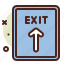 exit, forward, signaling, shopping 
