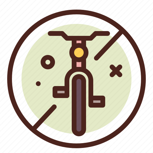 No, bicycle, signaling, shopping icon - Download on Iconfinder