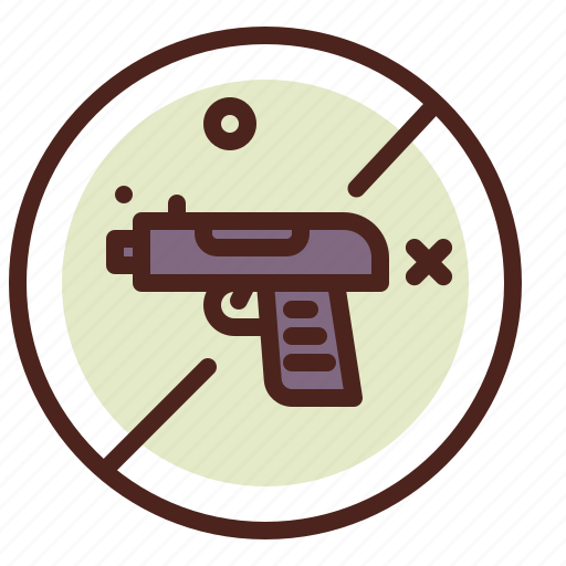 No, guns, signaling, shopping icon - Download on Iconfinder