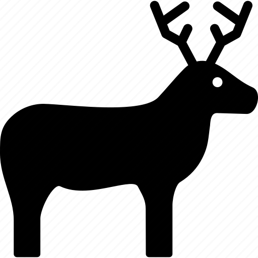 Deer, elk, reindeer, stag icon - Download on Iconfinder