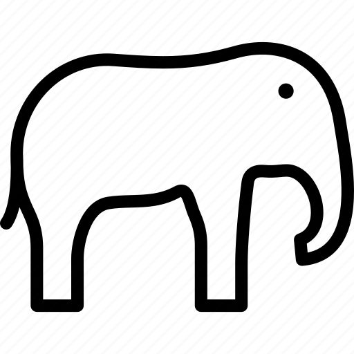 African, animal, elephant, mammoth icon - Download on Iconfinder