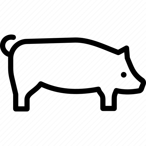 Animal, farm, hog, pig, swine icon - Download on Iconfinder