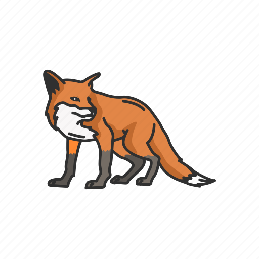 Animal, canine, fox, kit fox, mammal, red fox, reynard icon - Download on Iconfinder