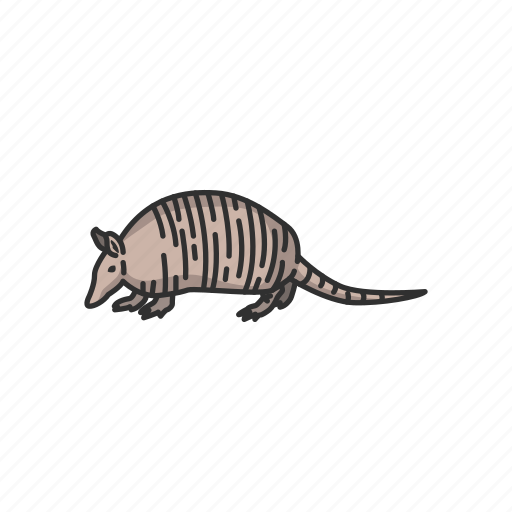 Animal, armadillo, little armoured one, mammal, turtle-rabbit icon - Download on Iconfinder
