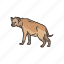 aardwolf, animals, feline, hyena, invertebrate, mammal, scavenger 