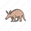 aardvark, african ant bear, animal, anteater, cape anteater, earth pig, mammal 