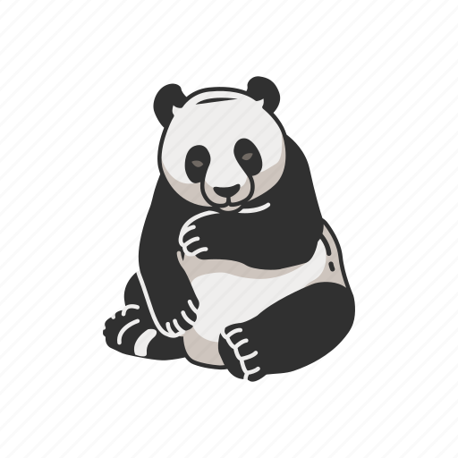Animals, bear, giant panda, mammal, panda, panda bear icon - Download on Iconfinder
