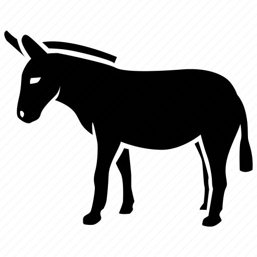 Animal, democratic, democrats, donkey, farm, mule, vote icon - Download on Iconfinder