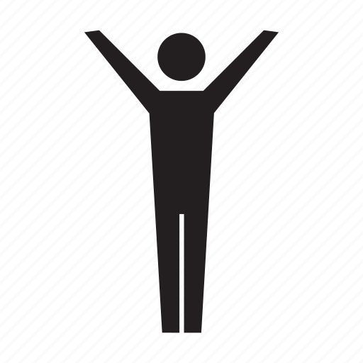 Man, male, person, human, people, open arms, public speaker icon - Download on Iconfinder
