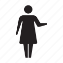 woman, female, person, human, people, open arms, public speaker, girl, avatar