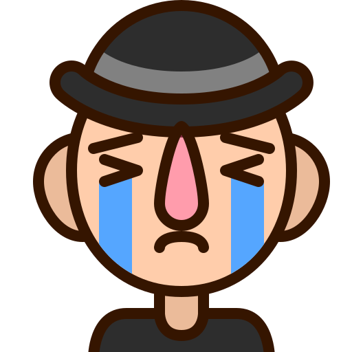 Cry, emoji, emoticon, man, sad, smiley, unhappy icon - Free download