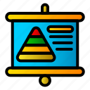 icon, color, presentation, graph, chart, analytics, statistics, diagram