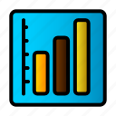 icon, color, 3, bar, graph, chart, analytics, statistics