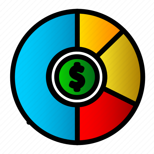 Icon, color, graph pie, graph, analytics, chart, statistics icon - Download on Iconfinder