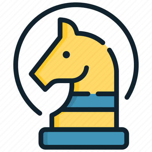 Chess, game, horse, management, strategic, strategy, think icon - Download on Iconfinder