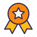 badge, award, achievement, success