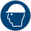 helmet, man, manager, profile, user, worker 